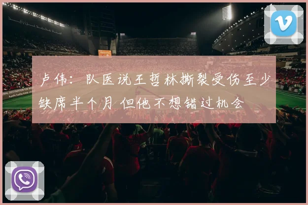 卢伟：队医说王哲林撕裂受伤至少缺席半个月 但他不想错过机会